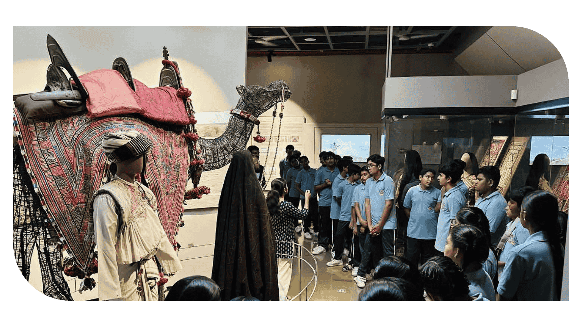 Students at Museum
