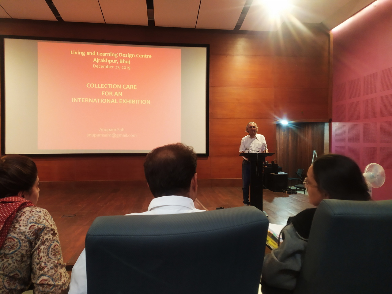 Talk on Collection Care for an International Exhibition – slide 2