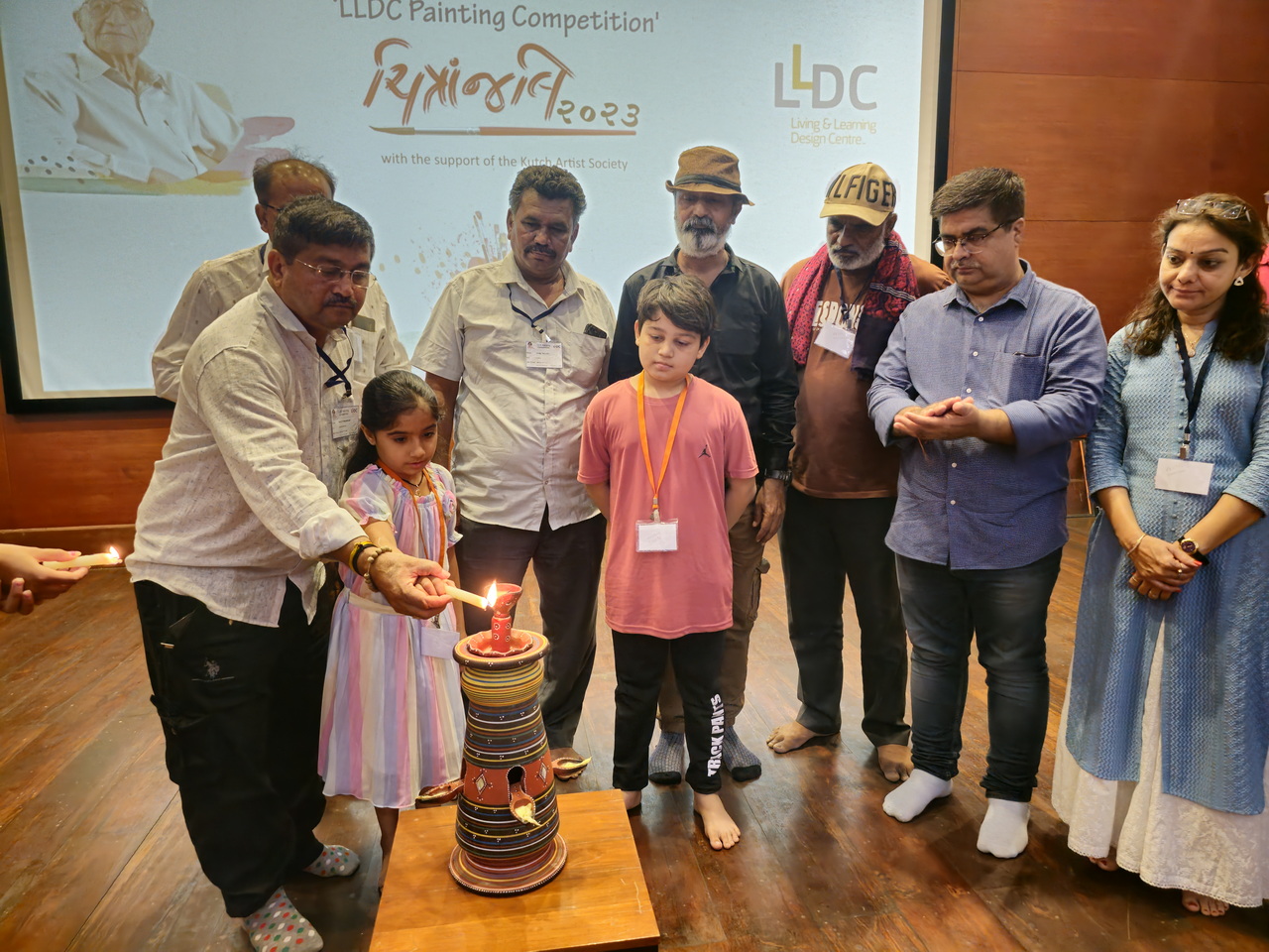 LLDC Painting Competition: Chitranjali 2023 – slide 1
